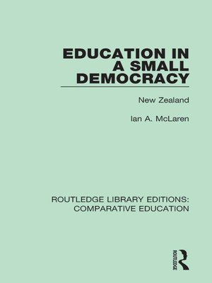 cover image of Education in a Small Democracy